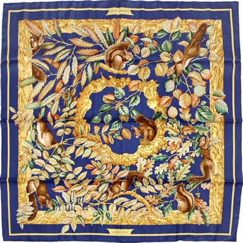 vintage hermes scarf paris|pre owned hermes scarves.